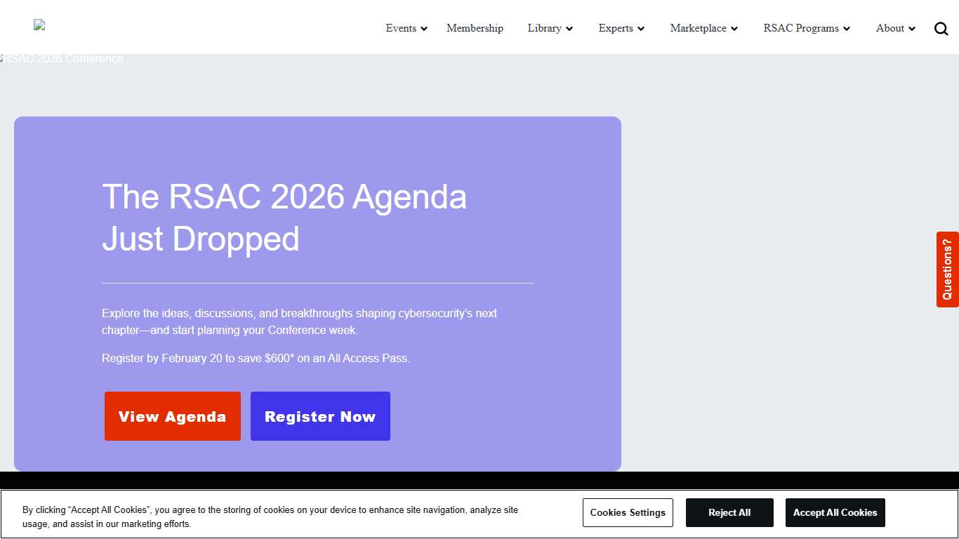 Where the World Talks Security RSAC Conference